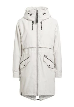Khujo Ariana - Parka - Hellgrau -Khujo Kleding Winkel 0573fae1821247c8b9012ab6f51ae057