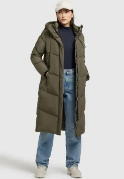 Khujo Sonje 4 - Winterjas - Khaki Grün -Khujo Kleding Winkel 05da688241c548c685f0efde63d57041