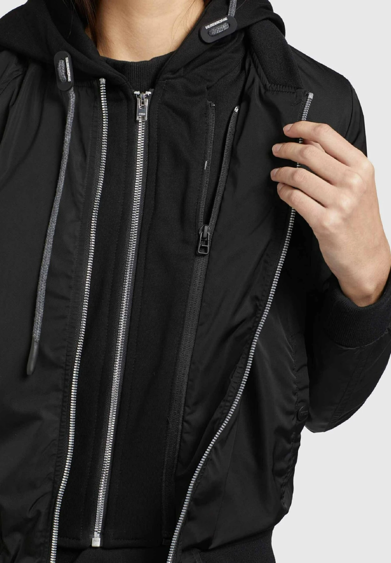 Khujo Persee - Lichte Jas - Schwarz 6 Khujo Persee - Lichte Jas - Schwarz - Afbeelding 6