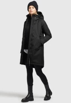 Khujo Laria - Winterjas - Schwarz -Khujo Kleding Winkel 0ee4b78ce78649c6b89d295ddf605145