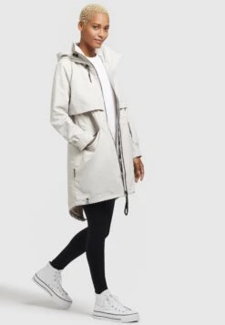 Khujo Ariana - Parka - Hellgrau -Khujo Kleding Winkel 0f887c5cf59840c4b39463d83fe8ed74