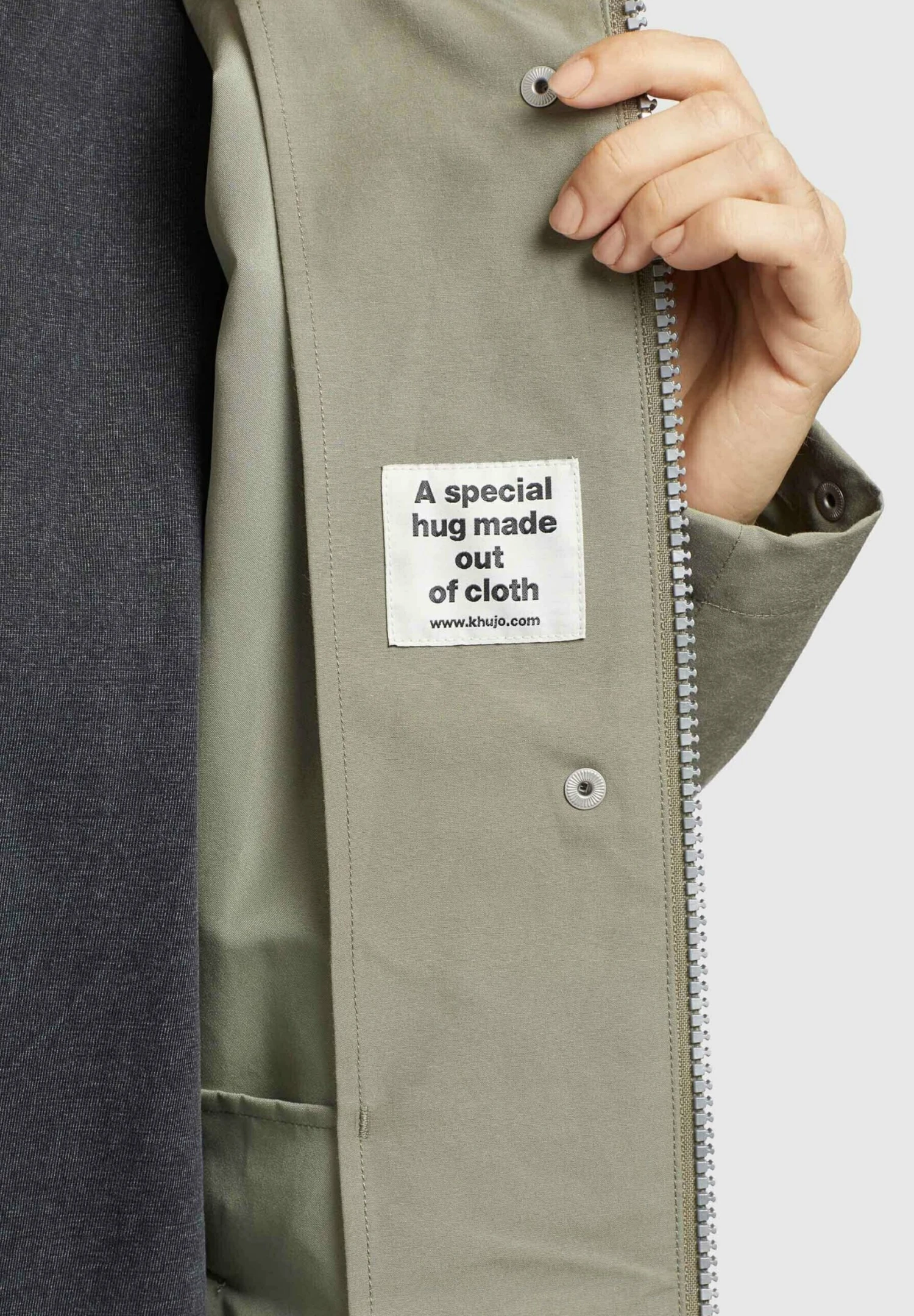 Khujo Artisa - Parka - Graugrün 7 Khujo Artisa - Parka - Graugrün - Afbeelding 7