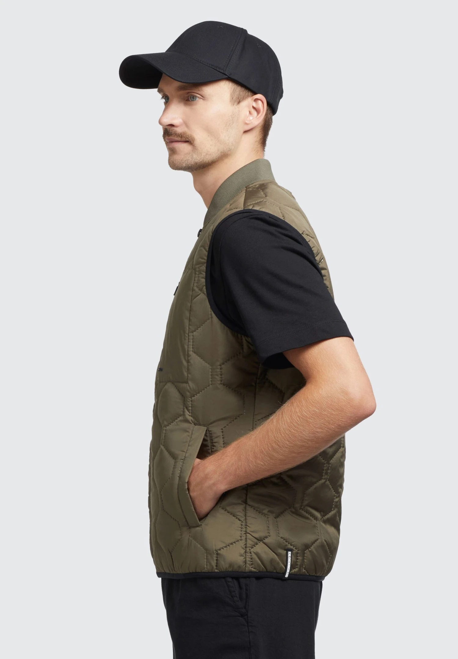 Khujo Liel - Bodywarmer - Olivgruen 4 Khujo Liel - Bodywarmer - Olivgruen - Afbeelding 4