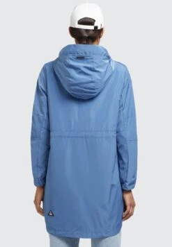 Khujo Mantel Ging - Halflange Jas - Blau -Khujo Kleding Winkel 13c65a5415f54b42beb20188d6b42058