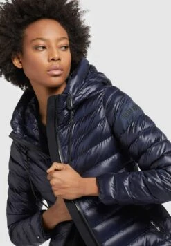 Khujo Lovina4 Shiny - Jas - Dunkelblau -Khujo Kleding Winkel 144116c70d82444a806b5956b1a49719