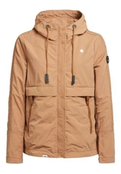 Khujo Zahira3 - Lichte Jas - Toffee -Khujo Kleding Winkel 173b55347455497daa163dfe3036ab3c