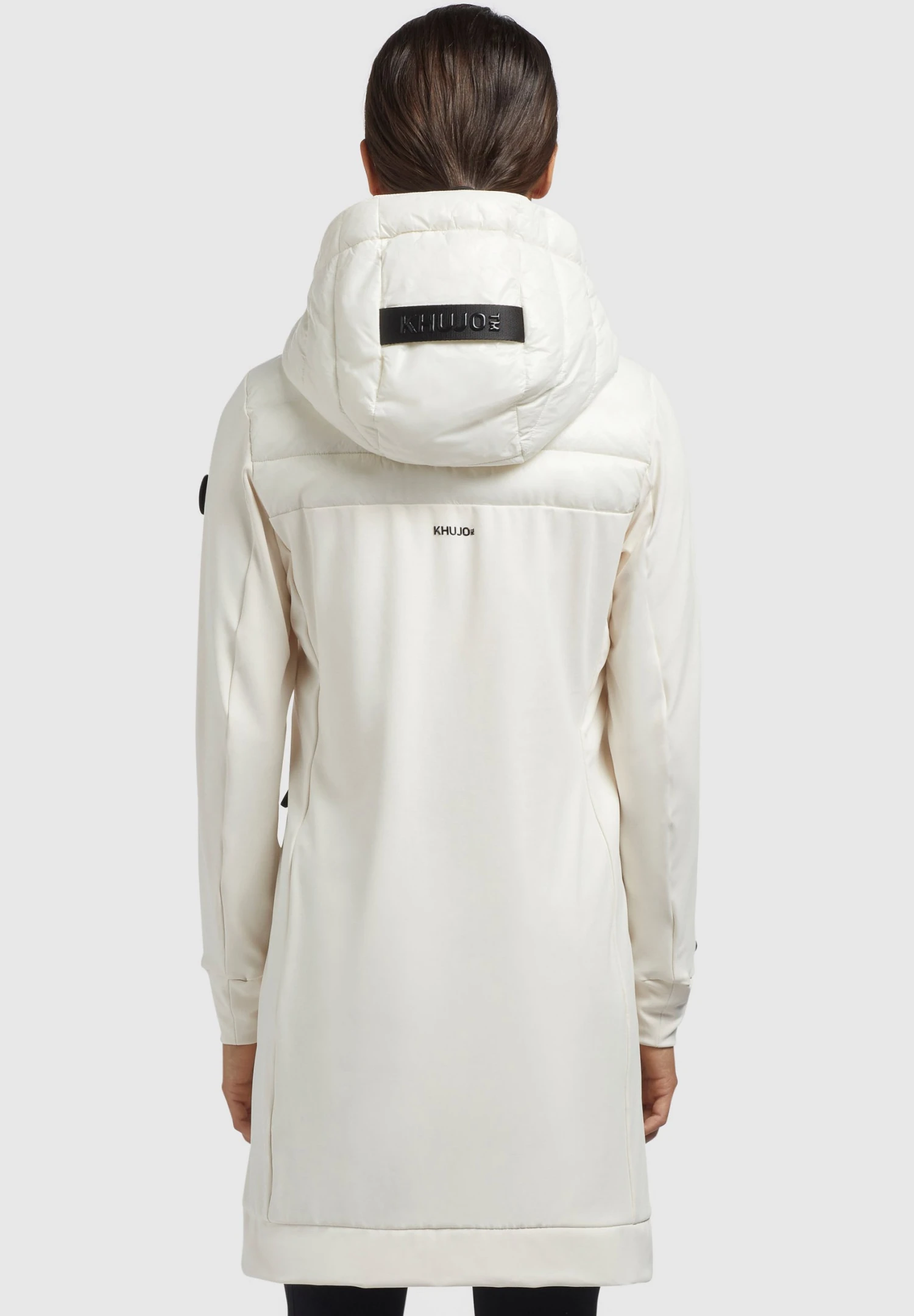 Khujo Ruth Shiny - Winterjas - Cremeweiß 3 Khujo Ruth Shiny - Winterjas - Cremeweiß - Afbeelding 3