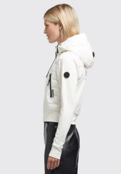 Khujo Dalis Shiny - Jas - Cremeweiß -Khujo Kleding Winkel 1b6ef67a5a794287a1a90ef3735a3f7a