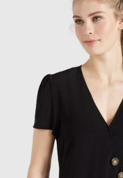 Khujo Porgy - Jurk - Schwarz -Khujo Kleding Winkel 1ce3088e86ef4461bbc5c4968e429f02