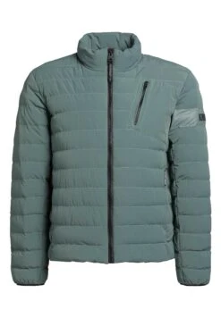 Khujo Percy Matt - Winterjas - Türkis -Khujo Kleding Winkel 1daf9e41c4374631ad72e3969b089ac4