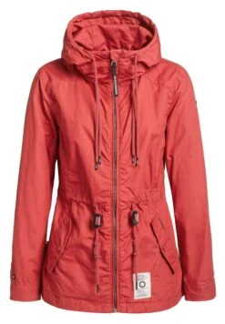 Khujo Sesia - Parka - Rot -Khujo Kleding Winkel 205822f2f1c941e4b5bfc9679a1f0260