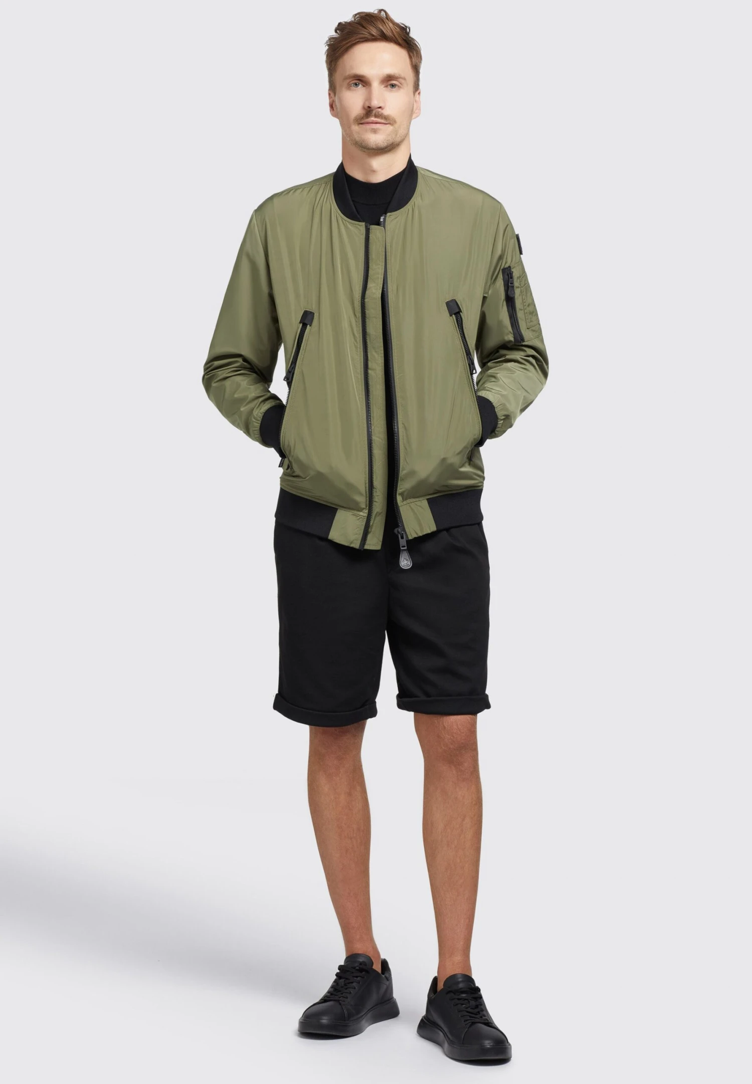 Khujo Astile2 - Bomberjacks - Olivgrün 2 Khujo Astile2 - Bomberjacks - Olivgrün - Afbeelding 2