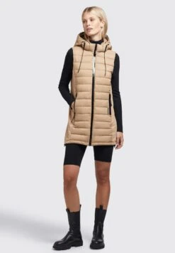 Khujo Weste Becca Matt - Bodywarmer - Beige 16 Khujo Weste Becca Matt - Bodywarmer - Beige -Khujo Kleding Winkel 21bac4b3d6114b71b26881a2eb497ba5