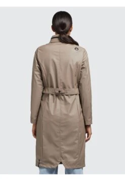 Khujo Mantel Glenna2 - Trenchcoat - Blassbraun -Khujo Kleding Winkel 222452a8d3a74536af2bdc25ee74c87f