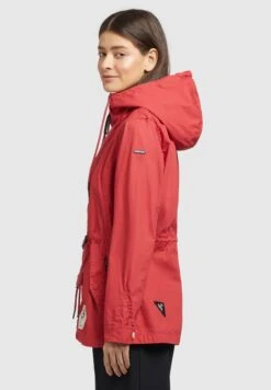 Khujo Sesia - Parka - Rot -Khujo Kleding Winkel 23621d2e0d0f4ea49370dfce91cf5986