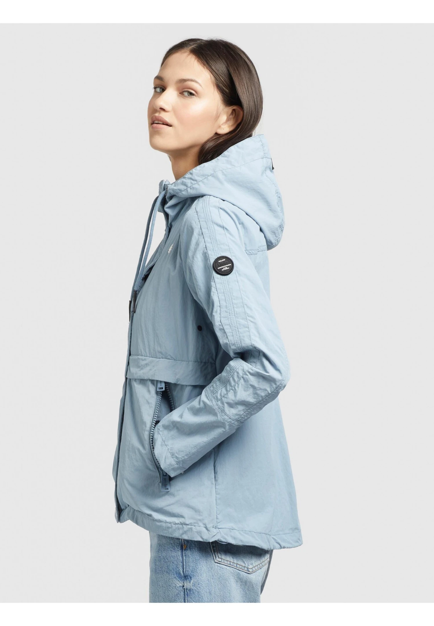 Khujo Zahira3 - Lichte Jas - Hellblau 6 Khujo Zahira3 - Lichte Jas - Hellblau - Afbeelding 6