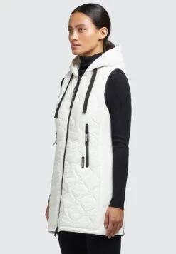 Khujo Malin - Bodywarmer - Naturweiß -Khujo Kleding Winkel 26950c5cea784901b19fbbd56b1373a7