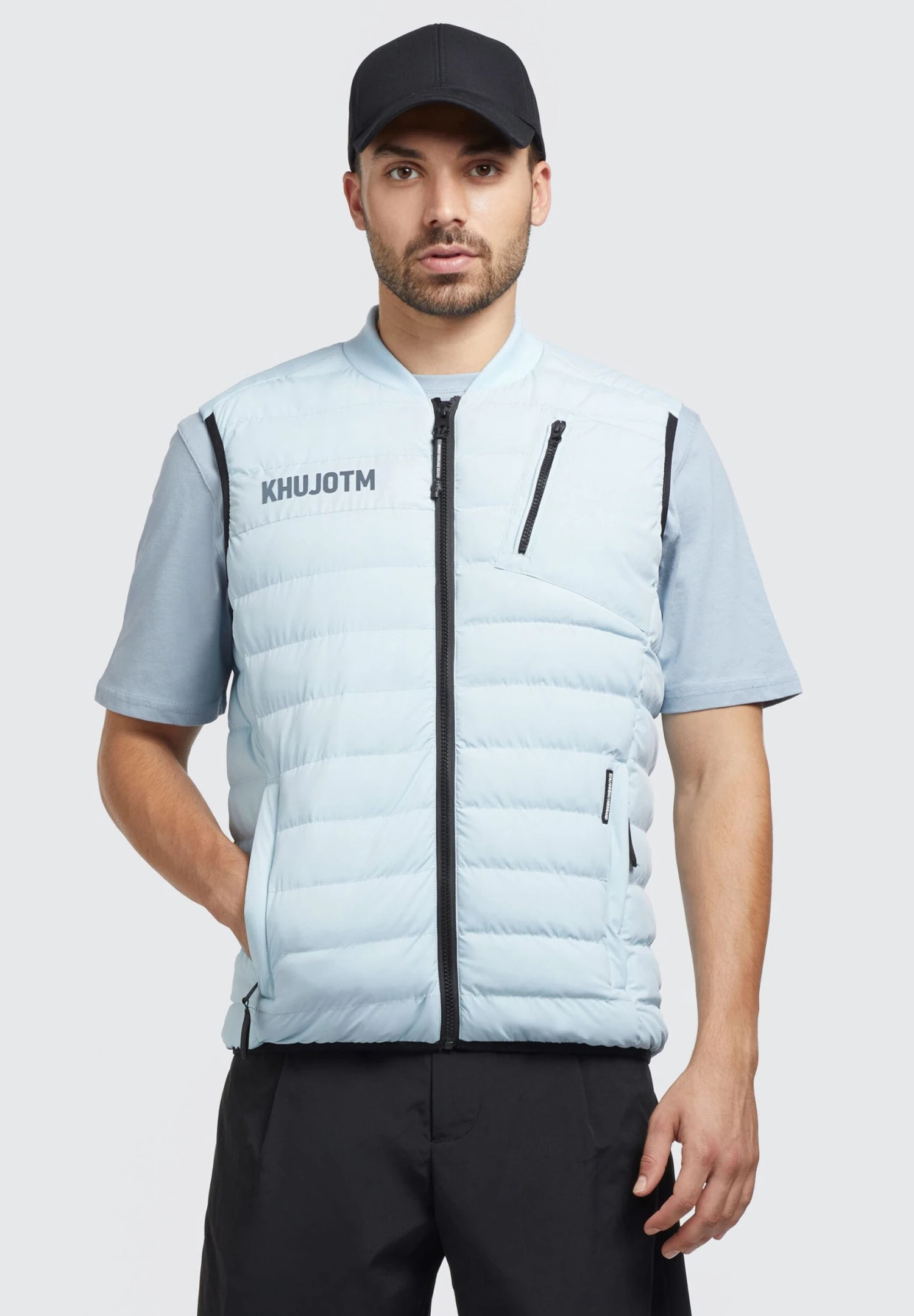 Khujo Reman Matt - Bodywarmer - Hellblau