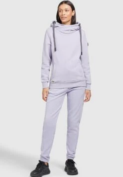 Khujo Rhabea - Hoodie - Flieder -Khujo Kleding Winkel 2f3c125ed1514812a2e46606118f35d3