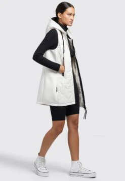 Khujo Malin - Bodywarmer - Naturweiß -Khujo Kleding Winkel 2f708d79ad844092b8d9e96135efcbc1