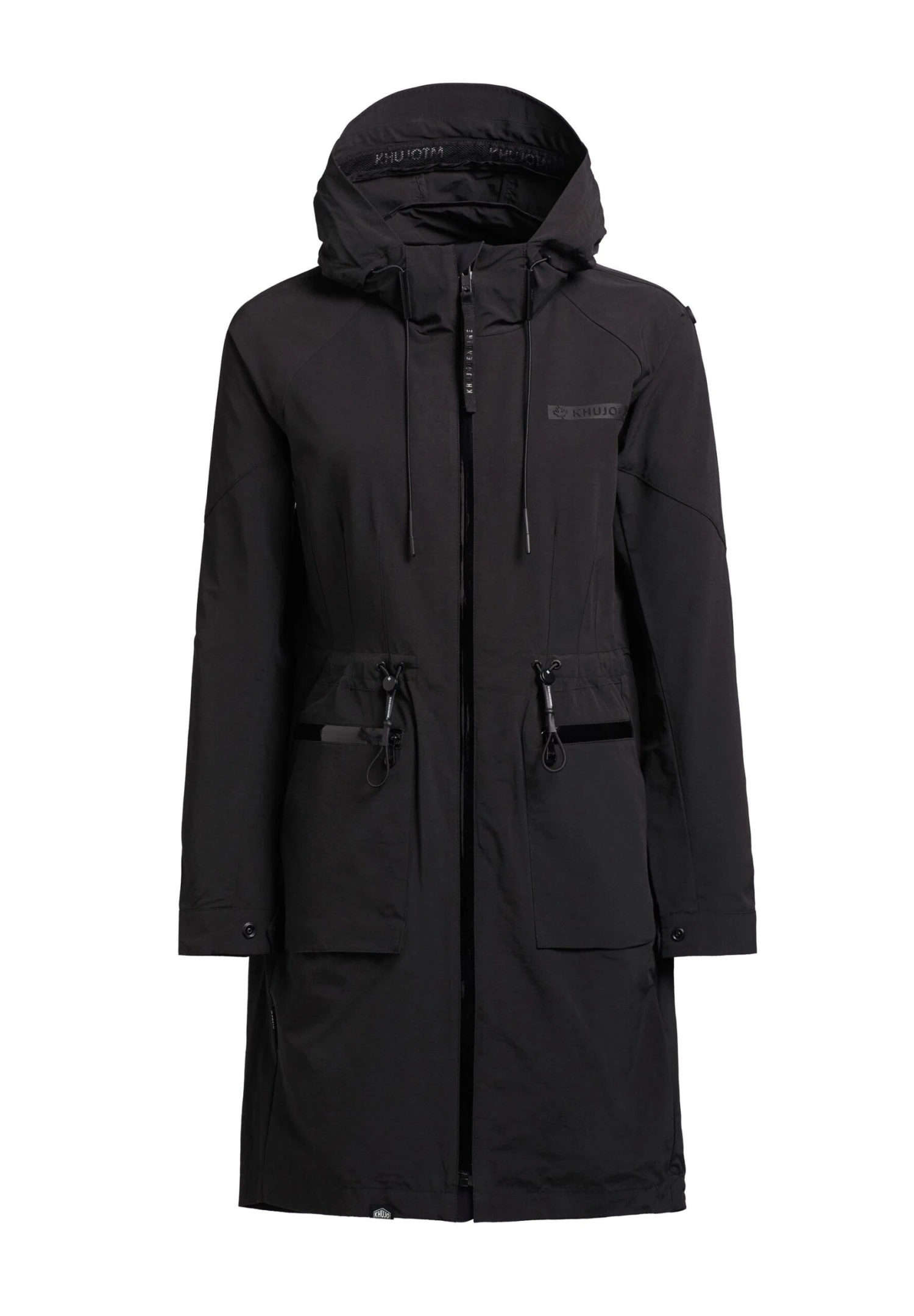 Khujo Levane - Regenjas - Schwarz 8 Khujo Levane - Regenjas - Schwarz - Afbeelding 8