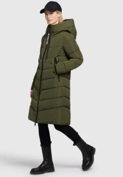 Khujo Klayd - Winterjas - Oliv -Khujo Kleding Winkel 3964f4364af547d3a058e21ccda00354