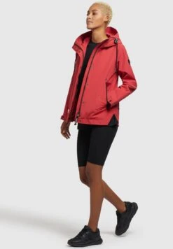 Khujo Kaya - Outdoorjas - Rot -Khujo Kleding Winkel 3a020a56d4ec42bbaa8dc0b32021db42