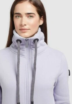 Khujo Tosta - Sweater Met Rits - Flieder -Khujo Kleding Winkel 3fa22149659d4d72825ca01fbdc38c55