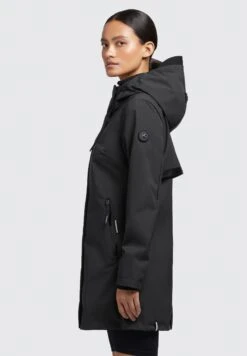 Khujo Izaf - Regenjas - Schwarz -Khujo Kleding Winkel 4587647905c34ad8a22a2b577e56081e