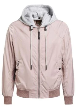 Khujo Persee - Lichte Jas - Blassrosa -Khujo Kleding Winkel 48f9d49bc2844b3eb5d68a10c8b82d07