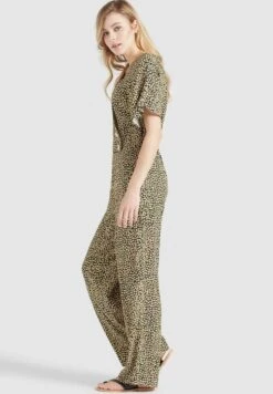 Khujo Borgia - Jumpsuit - Schwarz-Gelb Geblümt -Khujo Kleding Winkel 4bc8f74ed863462ab43ba2f03cdd4a85