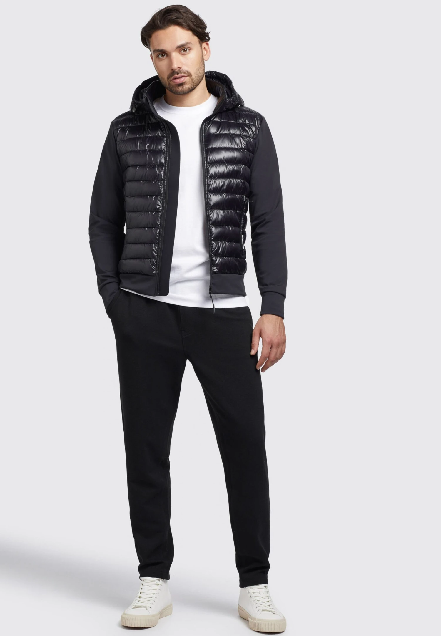 Khujo Bolt Shiny - Jas - Schwarz 2 Khujo Bolt Shiny - Jas - Schwarz - Afbeelding 2