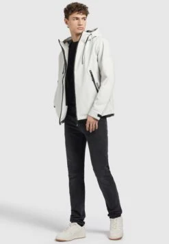 Khujo Neal - Outdoorjas - Hellgrau -Khujo Kleding Winkel 51ed2838d1684dcf901546f4120aa08d