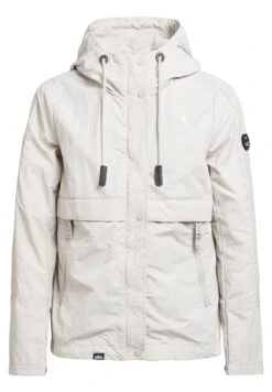 Khujo Zahira3 - Lichte Jas - Hellgrau -Khujo Kleding Winkel 5cf2ddb7dc90466f9eb809b368e353d9