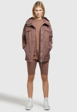 Khujo Prayata - Parka - Mauve -Khujo Kleding Winkel 61326b67a1214976a27018efa037bcb3