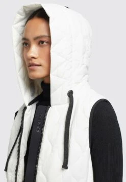 Khujo Malin - Bodywarmer - Naturweiß -Khujo Kleding Winkel 6551aaea81e54f0d9eb42d51bca21f56