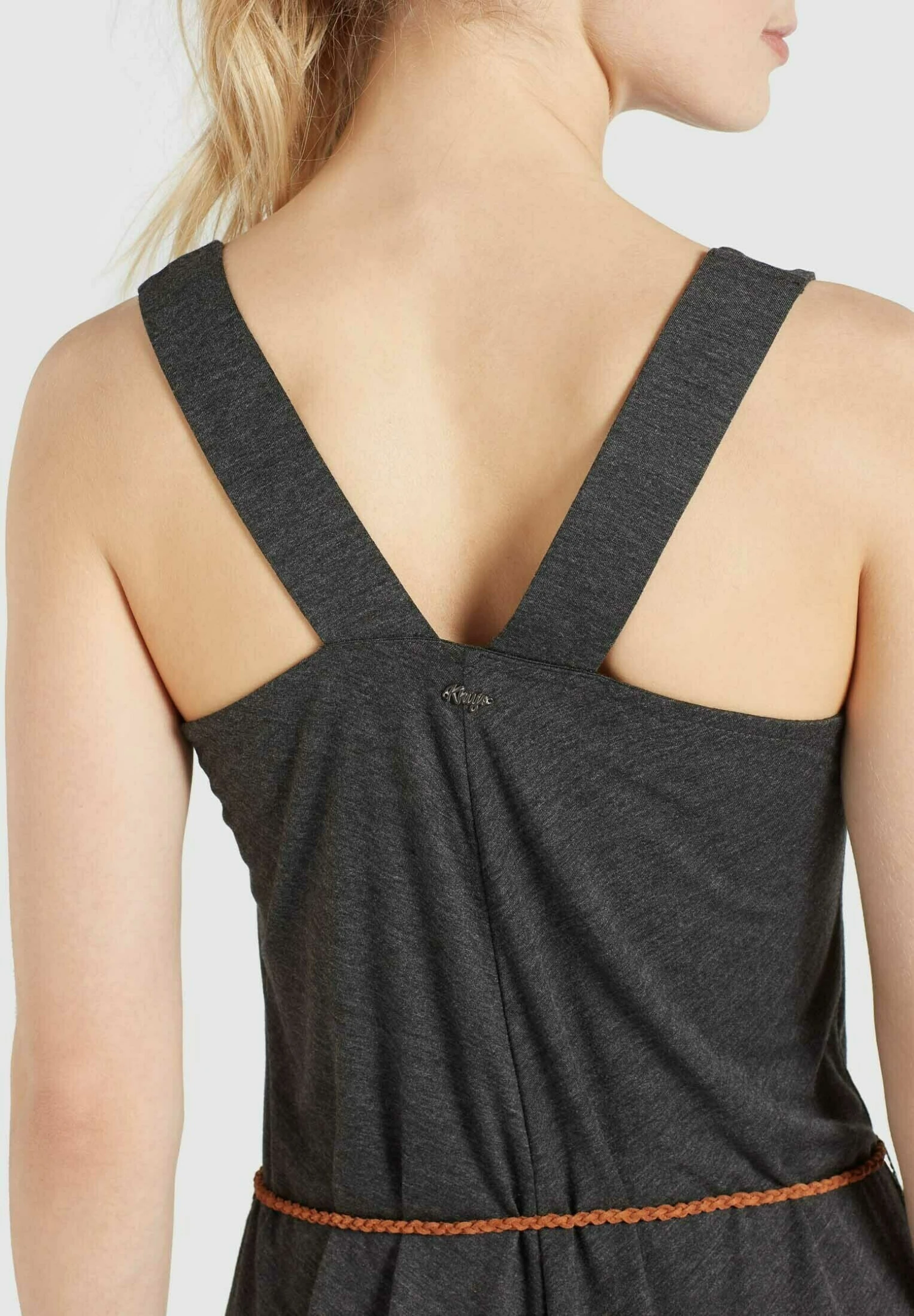 Khujo Padma - Jerseyjurk - Dunkelgrau Meliert 6 Khujo Padma - Jerseyjurk - Dunkelgrau Meliert - Afbeelding 6