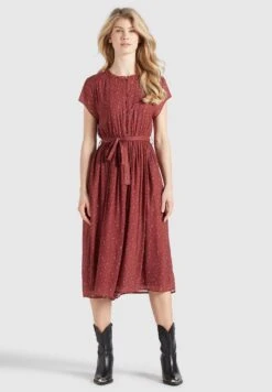 Khujo Louanna - Jumpsuit - Red -Khujo Kleding Winkel 72d2927d16314c0c8bedc1ba79d4b93a