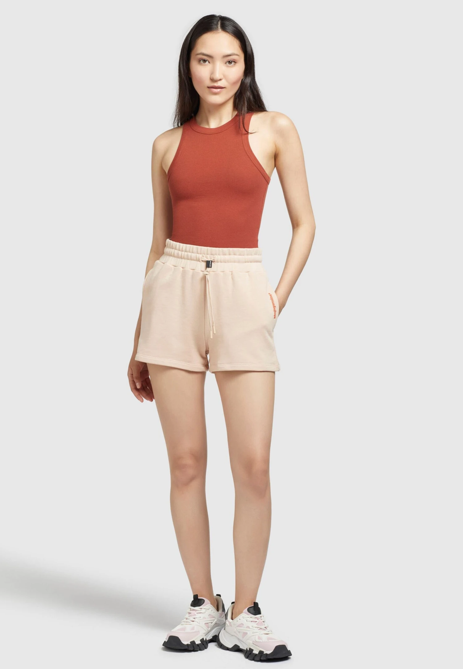 Khujo Mirabelle - Trainingsbroek - Aprikot 2 Khujo Mirabelle - Trainingsbroek - Aprikot - Afbeelding 2