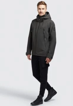 Khujo Adam - Regenjas - Braun -Khujo Kleding Winkel 76776fd12d5546429f394f55fe1bcf62