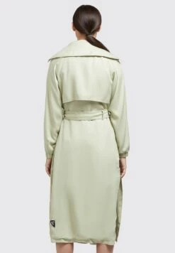 Khujo Garda - Trenchcoat - Blassgrün -Khujo Kleding Winkel 77935c8bdfad47ecb464459db658ab31