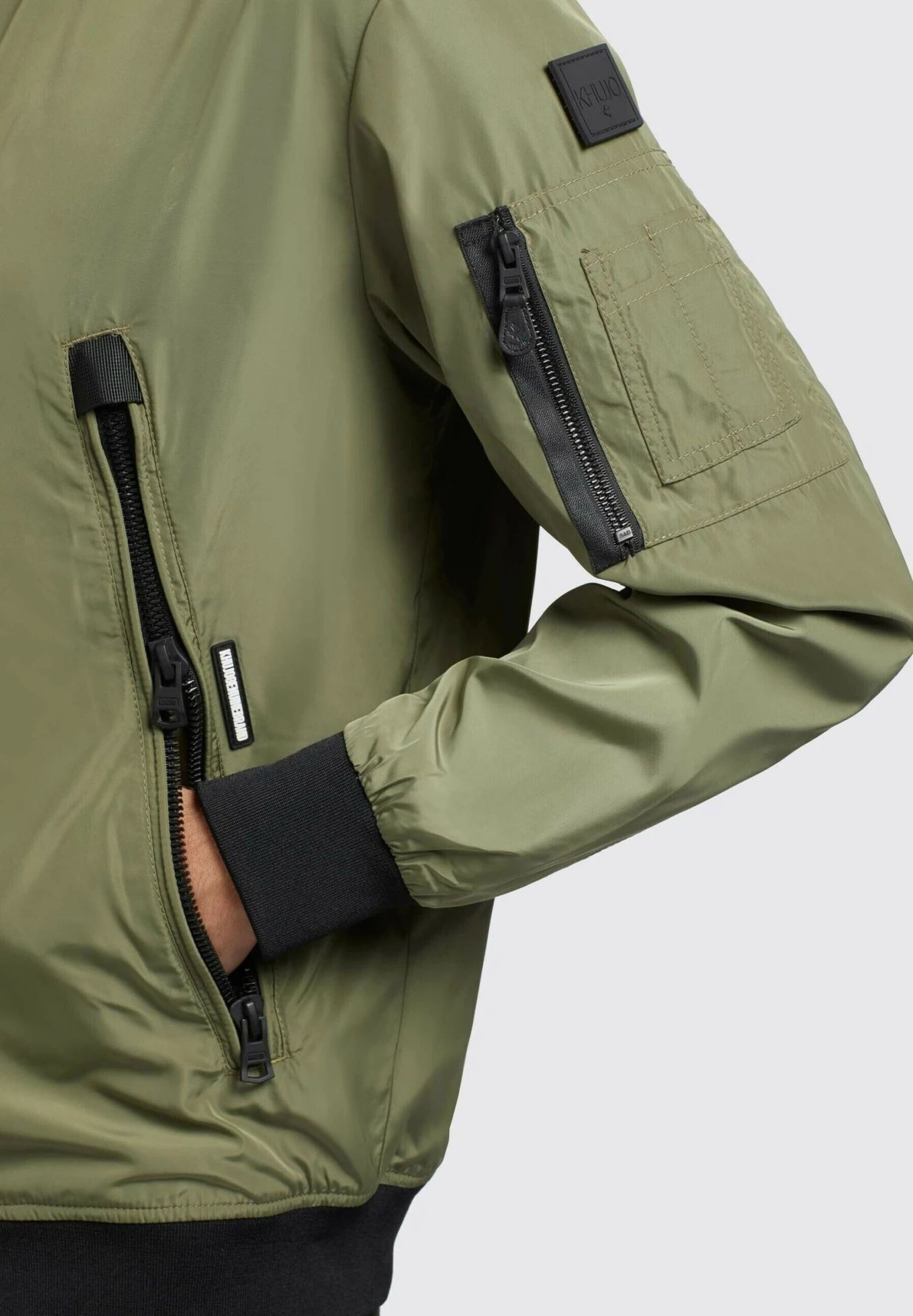 Khujo Astile2 - Bomberjacks - Olivgrün 6 Khujo Astile2 - Bomberjacks - Olivgrün - Afbeelding 6