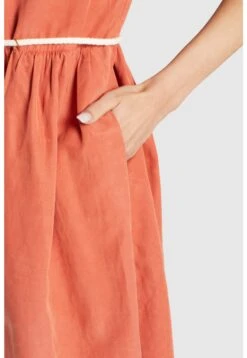 Khujo Asba - Jurk - Terrakotta -Khujo Kleding Winkel 7ff8050b9e1e4f7b92be85fd3f6125c8