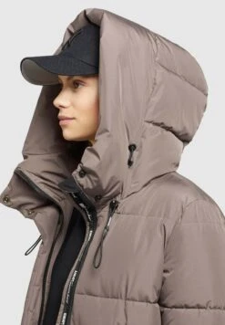 Khujo Soulani2 - Winterjas - Taupe -Khujo Kleding Winkel 89aac33fe2204faab77152290738342e