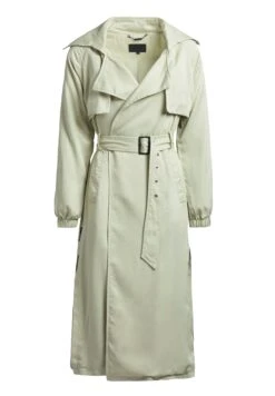Khujo Garda - Trenchcoat - Blassgrün -Khujo Kleding Winkel 8ce965fd8c6a44f7b5cee1d5bc50e873