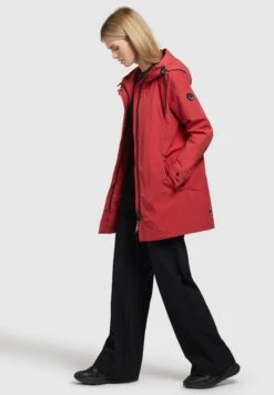 Khujo Jelle - Parka - Rot -Khujo Kleding Winkel 8d87d9d521794c838f838c63fa22f27c