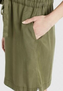 Khujo Anneli - Spijkerjurk - Khaki Gewaschen -Khujo Kleding Winkel 98e22ba9997b4705b8126323743d33ef