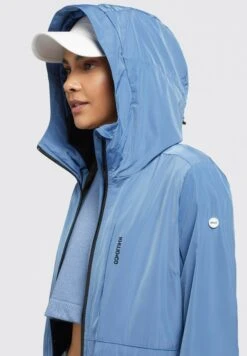 Khujo Mantel Ging - Halflange Jas - Blau -Khujo Kleding Winkel 99147b910b11471a8eea308ff2a84e6b