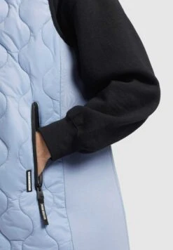 Khujo Malin - Bodywarmer - Blau -Khujo Kleding Winkel 9a1d4f790e324d96b9e7650f63a14ae9