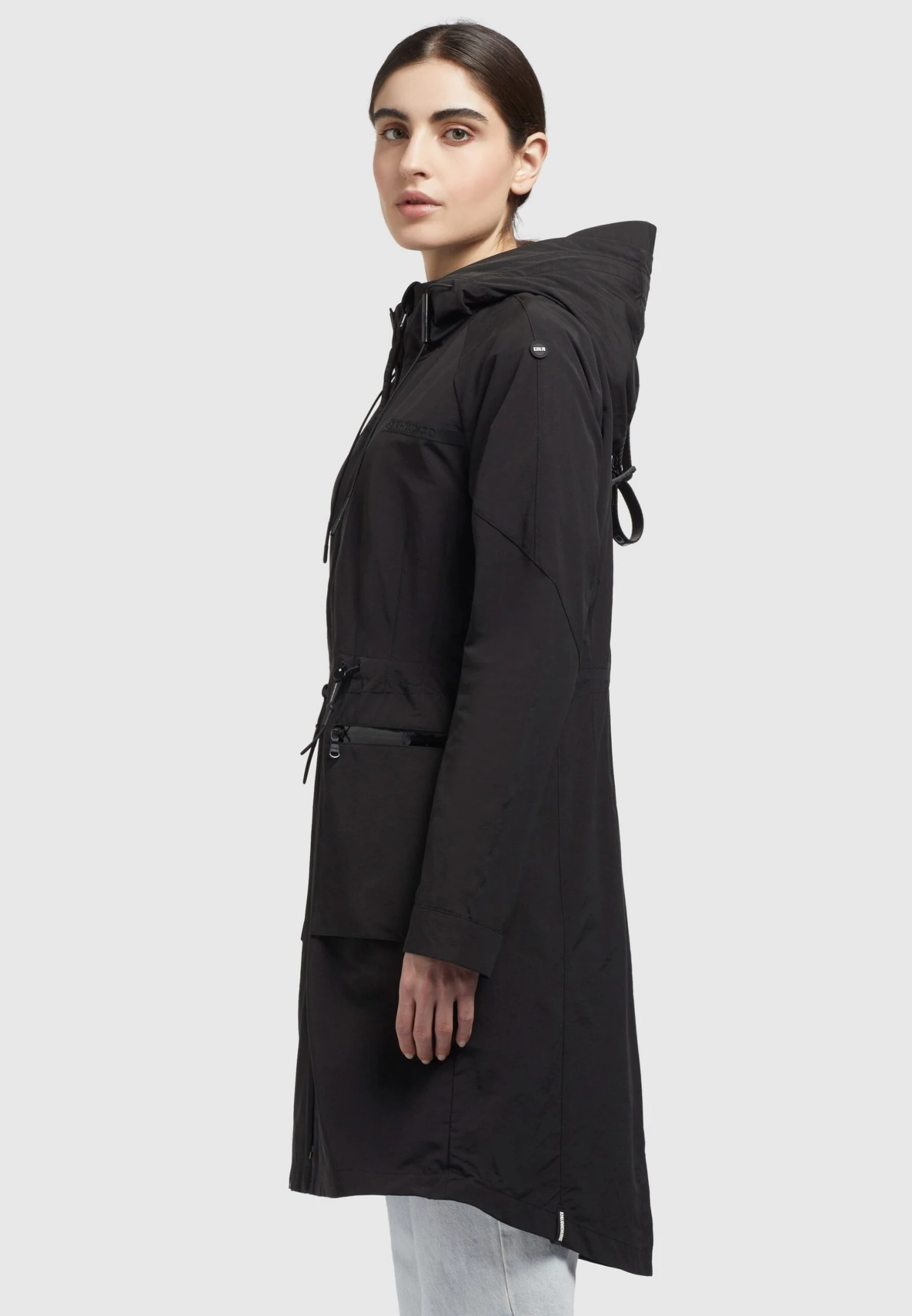 Khujo Levane - Regenjas - Schwarz 4 Khujo Levane - Regenjas - Schwarz - Afbeelding 4